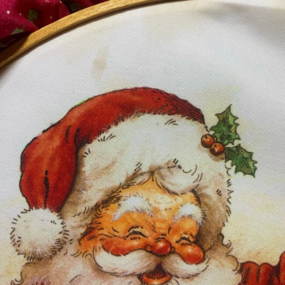 Santa Claus Holiday Decorative Cushion‎